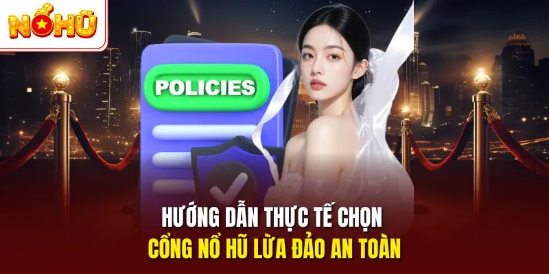 Hướng dẫn thực tế chọn cổng nổ hũ lừa đảo an toàn