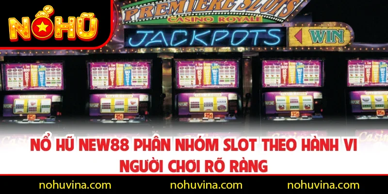 Nổ hũ NEW88 phân nhóm slot theo hành vi người chơi rõ ràng